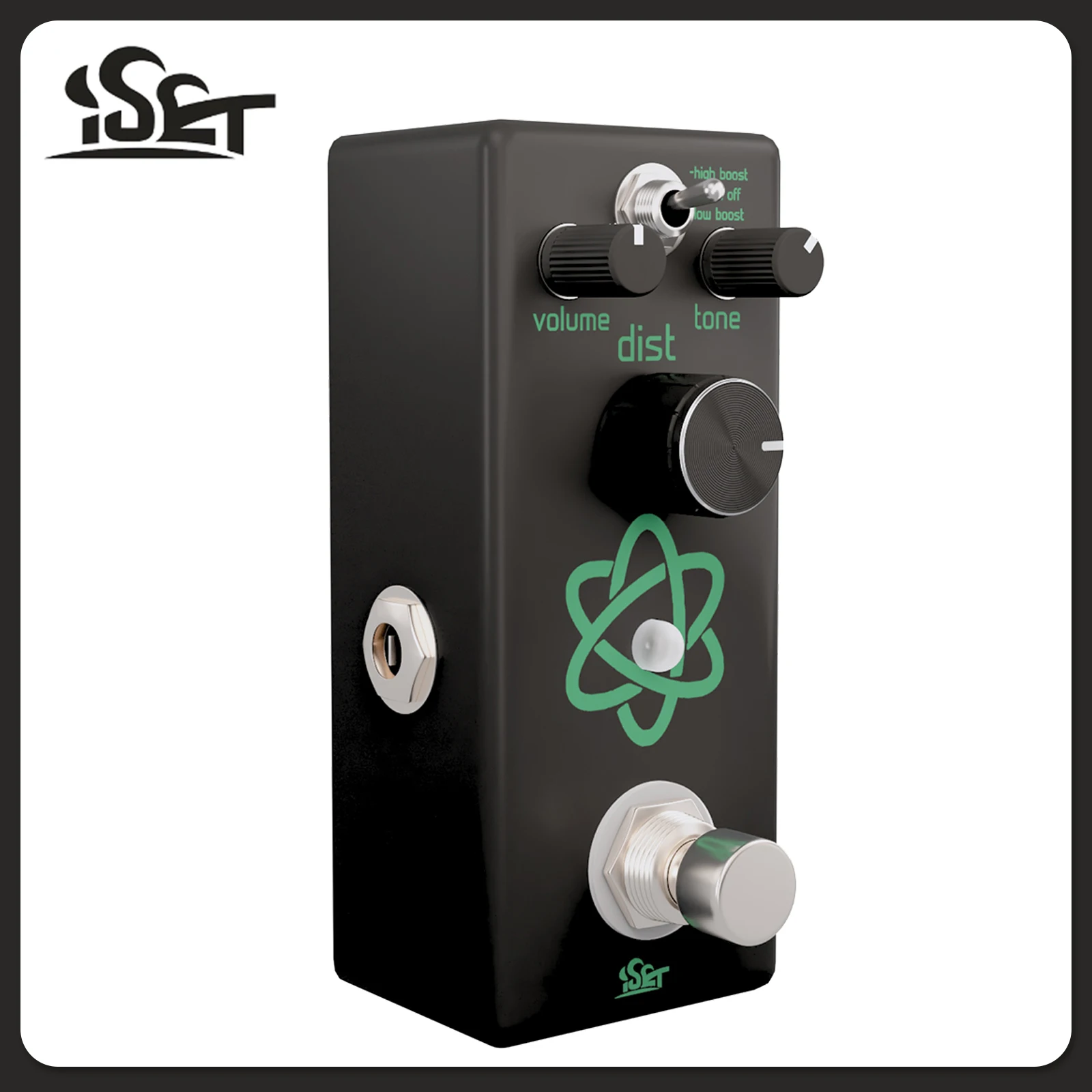 ISET PD-3 تأثير الغيتار المعدني الثقيل دواسة تأثير الذرة الصغيرة المعادن الثقيلة صحيح الالتفافية دواسة الغيتار الكهربائي باس الملحقات #2