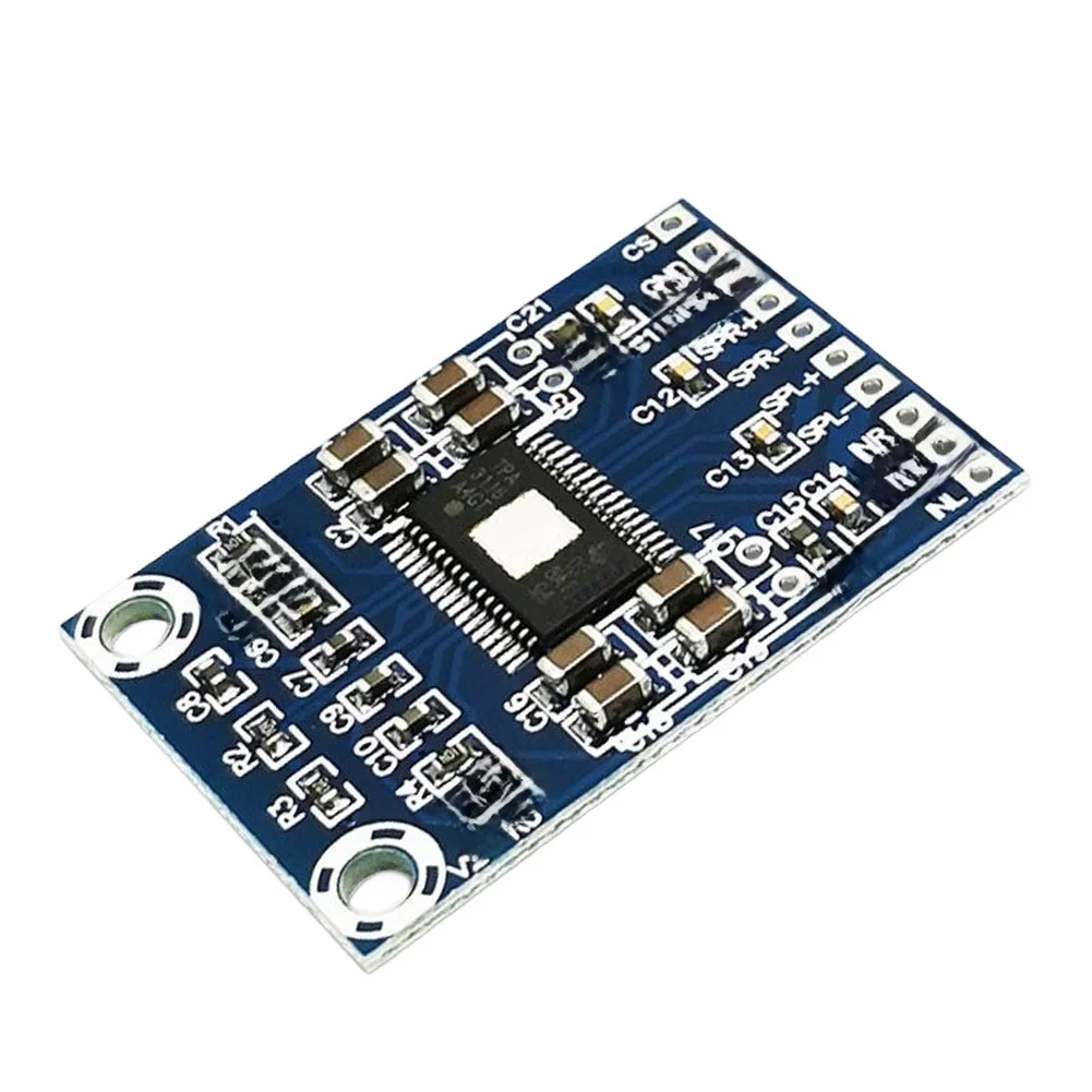Audio Enhancement Module Featuring For TPA3116D2 IC Class D Dual Channel 50W Amplification DC12V DC24V Input Compatible