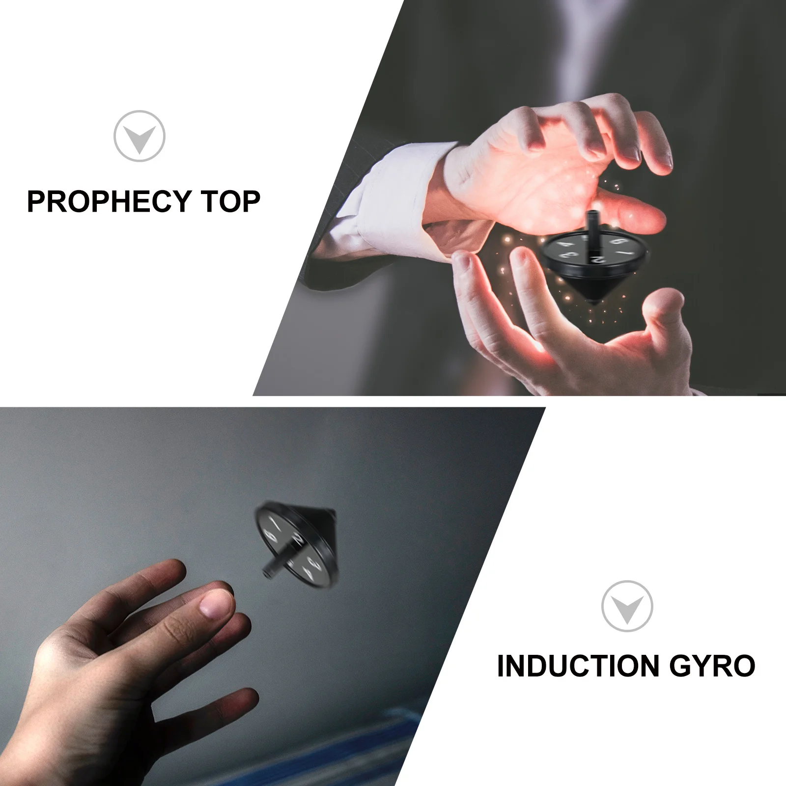 

10 set Induction Lightweight Tricky Gyro For Party Stage Performance Gimmick Prop Top