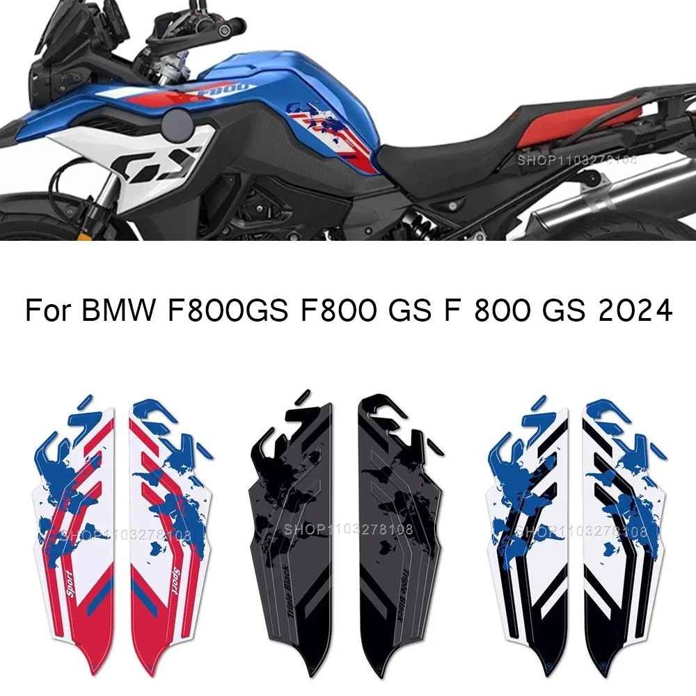 

3D Epoxy Resin Sticker Motorcycle Tank Pad Protector Stickers Tank Side Protection Sticker For BMW F800GS F800 GS F 800 GS 2024