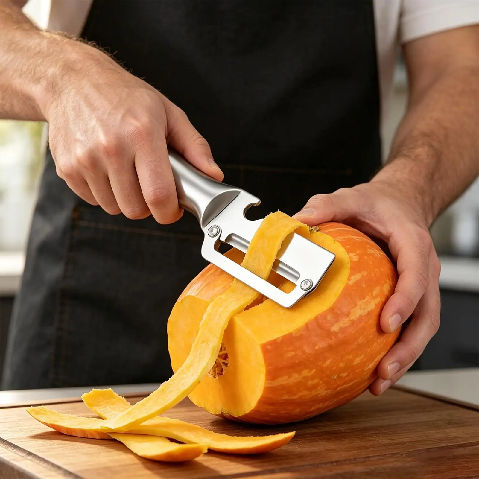 Stainless Steel Peeler Stainless Steel Multifunctional Scraper With Bottle Opener Kitchen Appliances For Fruit Potato Lemon Home