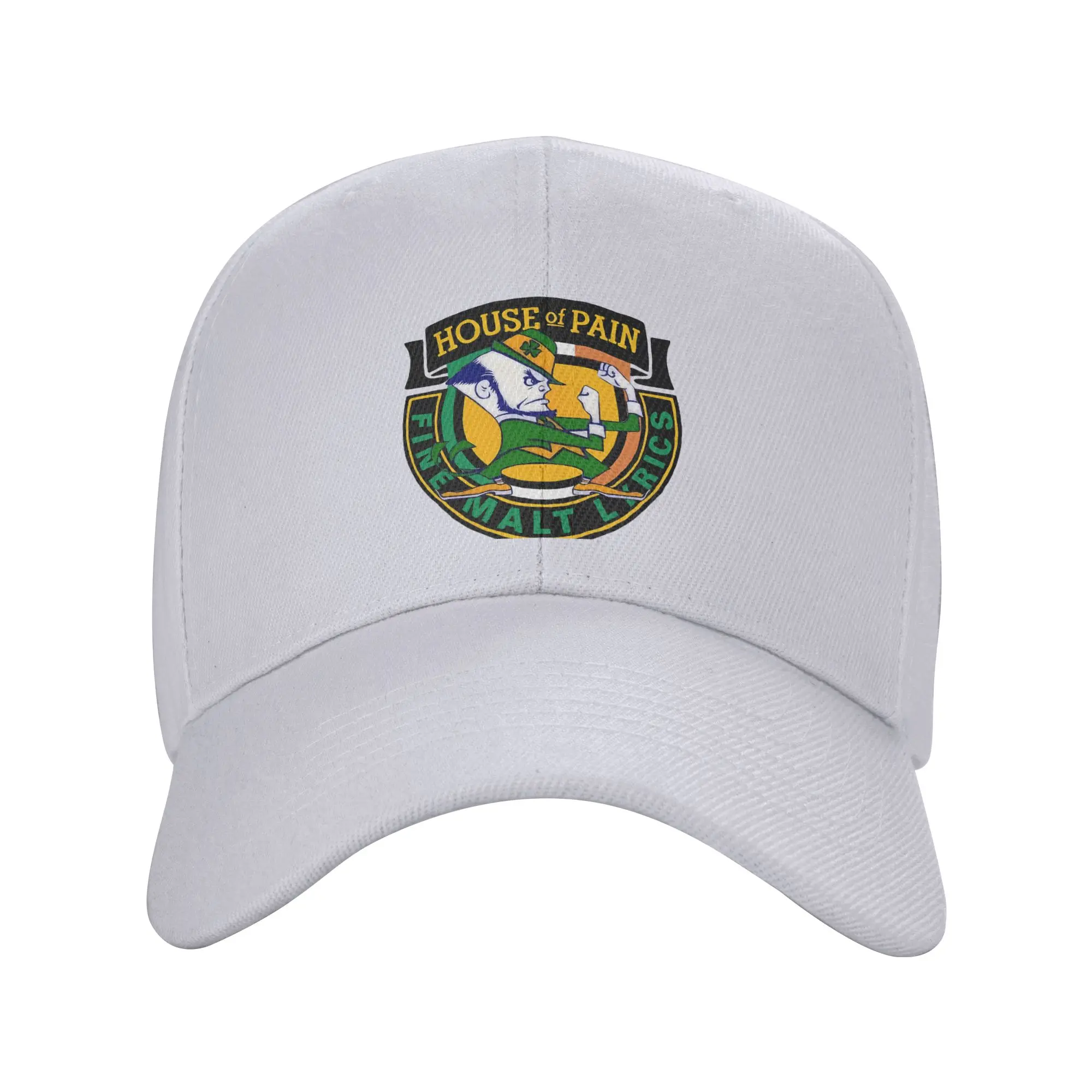 House Of Pain Irish Curved Brim Baseball CapMakes The Face Look Smaller Visors