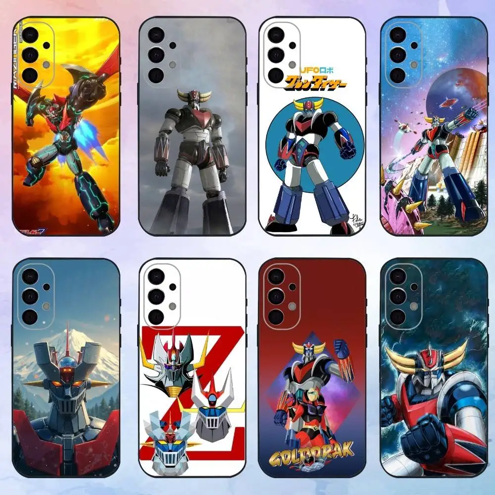 Coque de téléphone UFO Robot g-ororak, étui noir pour Samsung S25,S24,S21,S22,S23,S30,Ultra,S20,Plus,Fe,Lite,Note,10,9,5G