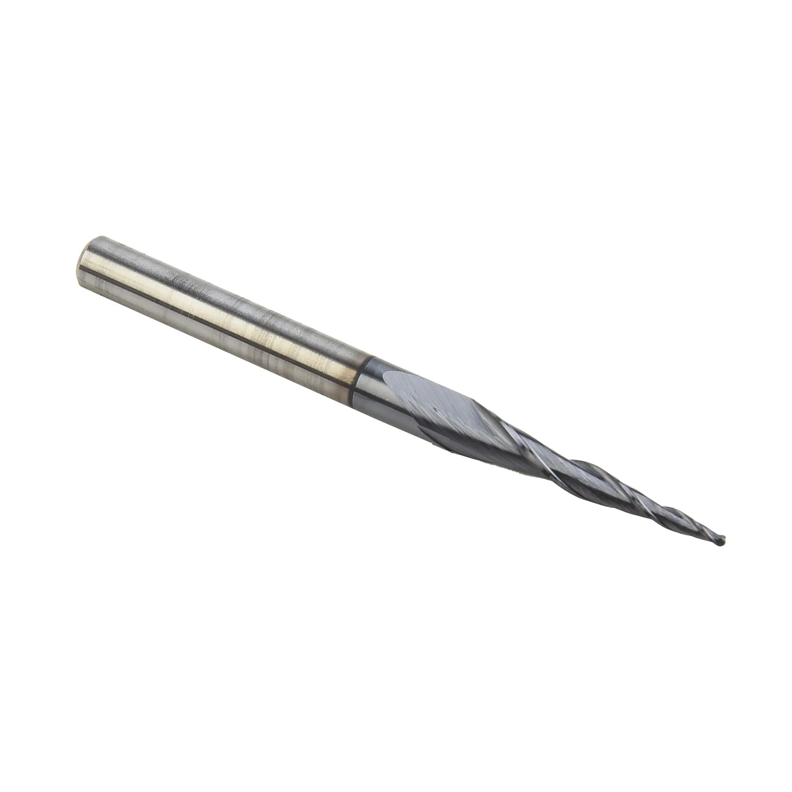 Cutter End Mill Milling Accessories Drill Bit Engraving CNC Tapered 4mm 2-Flute TiAIN Coat Carving Tool Useful