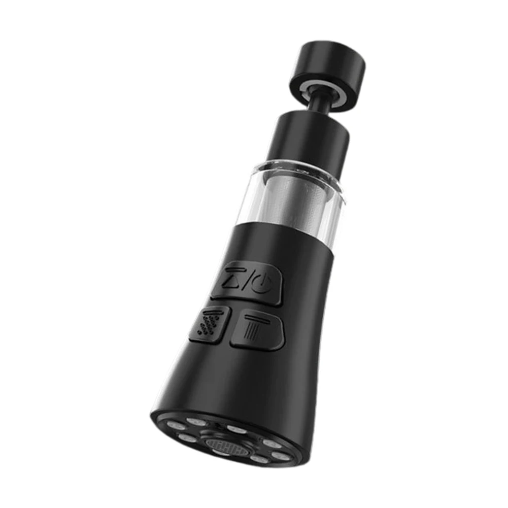 High Quality Faucet Filter 360 Swivel Faucet Kitchen Faucet Water Filter Silver Faucet Filter Set Three Mode Switch