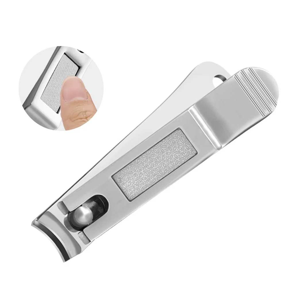 

Portable Stainless Steel Nail Clippers L Size Ergonomic Design Trim Premium Alloy Nail Tool Toe Finger Care