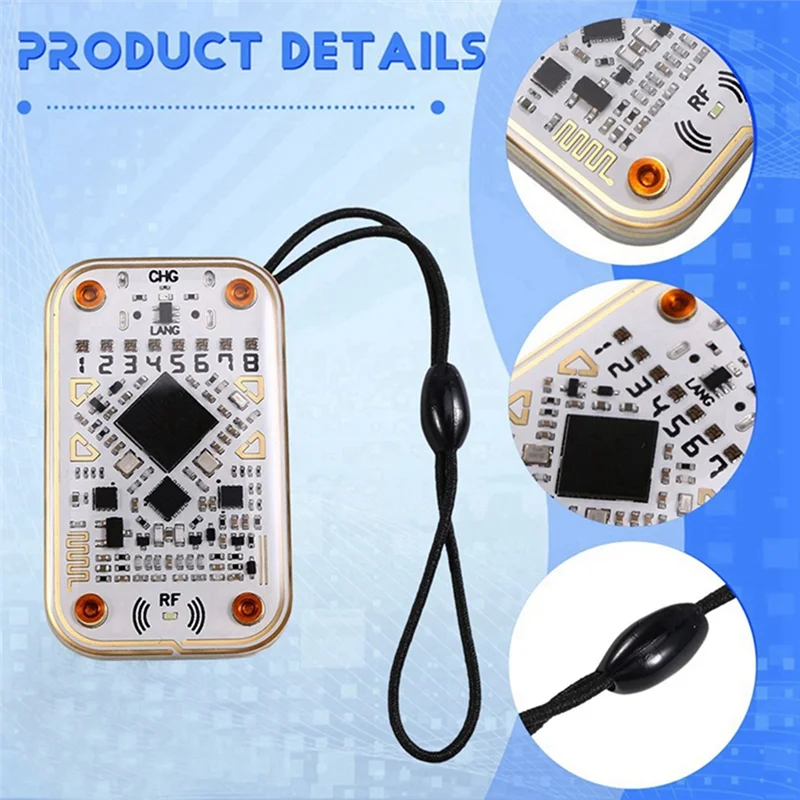 B24B Chameleon Ultra V2.0 RFID Smart Chip Reader Emulator +9CUID Keychain 125Khz 13.56Mhz Card Decode NFC Duplicator