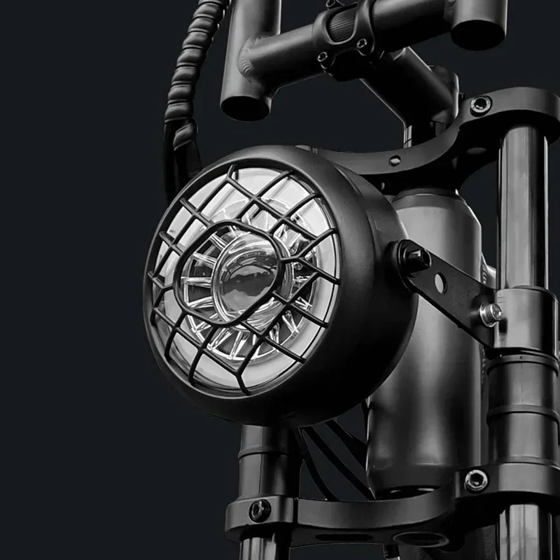 ABVH Ретро велосипедная фара для систем 48 В/36 В — комплект светодиодных передних фонарей и задних фонарей для электровелосипеда Fat Tire