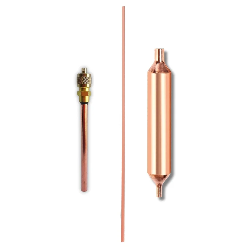 M11K-Koelkast Filter Droger Met Toegang/Service Klep 3-In-1Tool Kit Hvac 1/4 "voor Koeling Airconditioner Reparatie