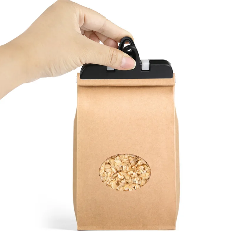1PC  Kitchen Food Snack Storage Bag Clips  Portable Seal Bag Clips Clipper Clamp Plastic Tool  Moisture and Insect Prevention