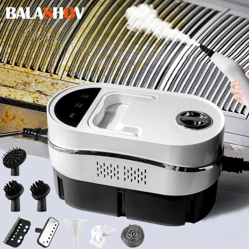 

2500W High Pressure Handheld Steam Cleaner High Temperature Sterilization for Air Conditioning Home Kitchen Car Steam Cleaning