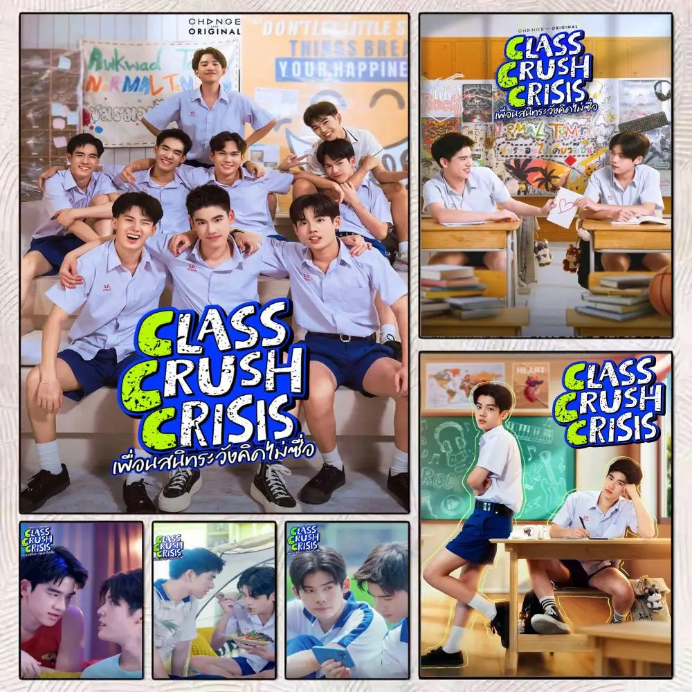 Romance Anime C-Class Crush Crisis Poster Modern Minimalist Wall Art Prints Poster Home Decor Interior Bedroom Living Room