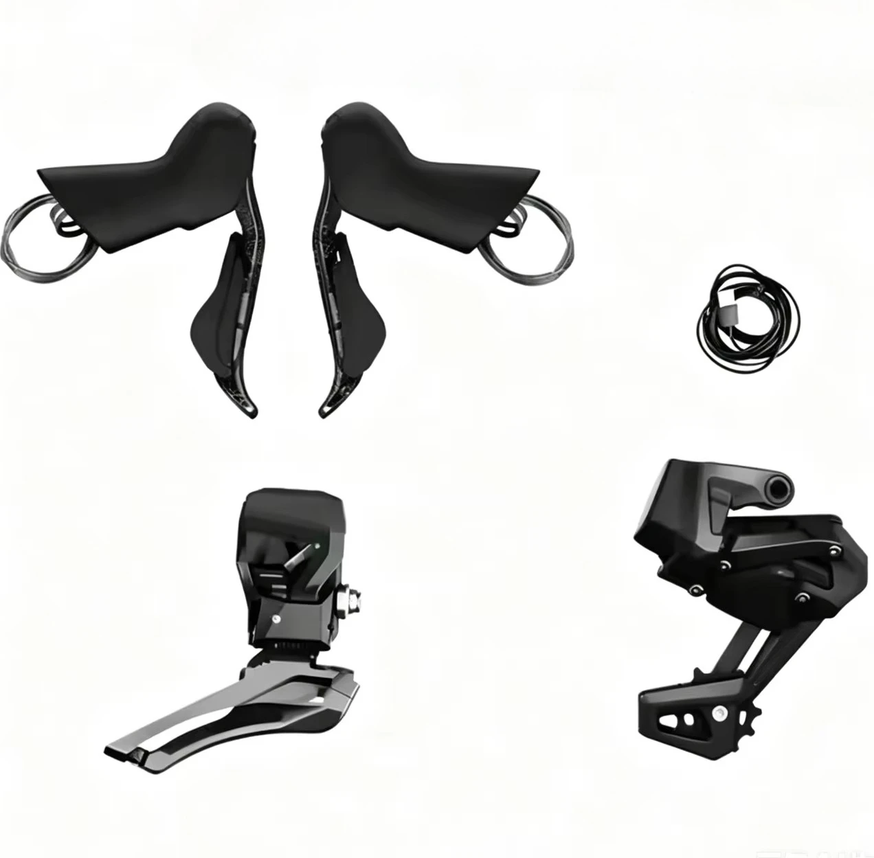 Wireless Carbon Rim Brake Groupset 2x7-14 Speed Road Bike Electronic Shifting Derailleur TX-RA6000 DDP Warehouse Cycling Parts