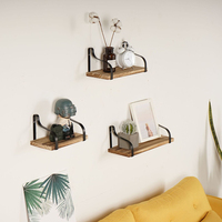 3pcs Large Three-piece Storage Rack Set Minimalist Wall Mounted Shelf Sundries Organizer Floating Rack for Bathroom Bedroom