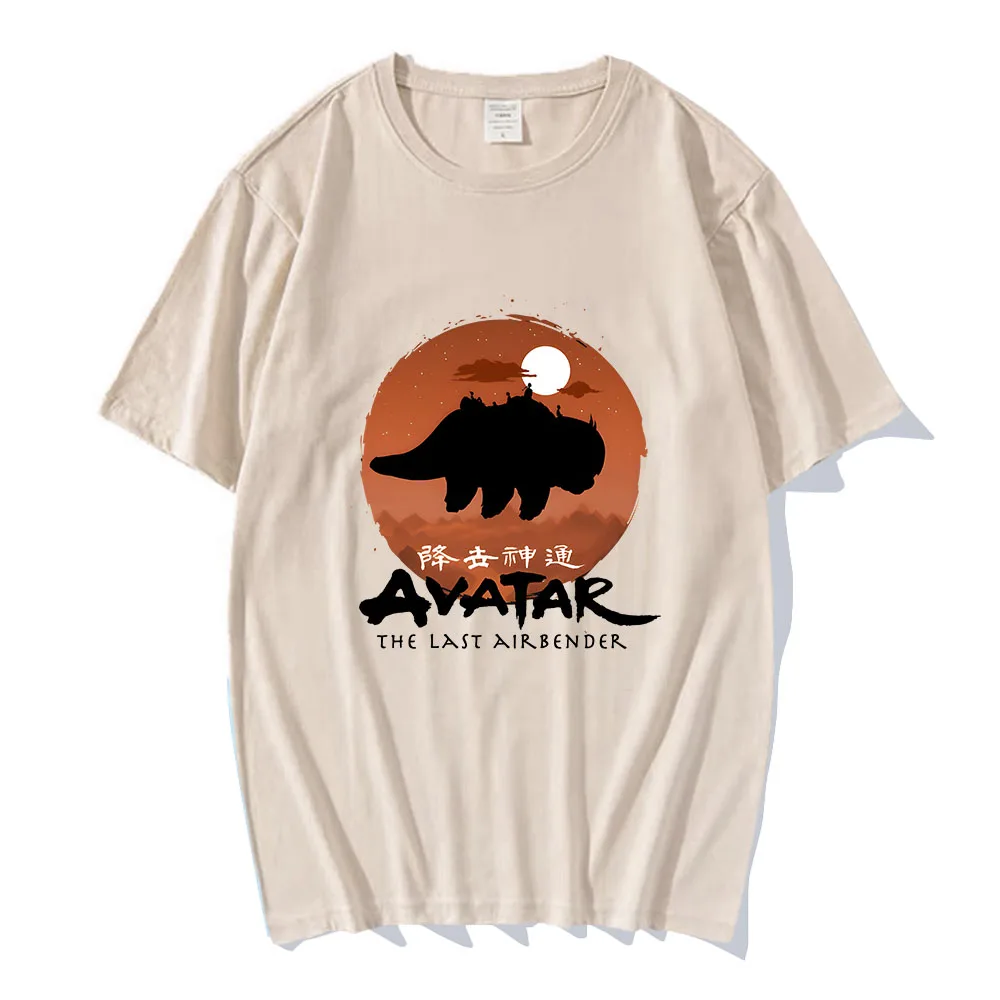 Avatar The Last Airbender Tshirts Casual Short Sleeve Soft Tee-shirt Cotton Comfortable Men/Women T-shirt Spring Summer Camisas