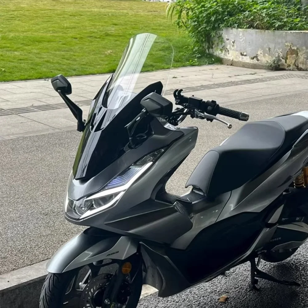 For PCX160 Forza Windshield Kit Front Windscreen Relocation Modified Parts for Motorcycle Accessories