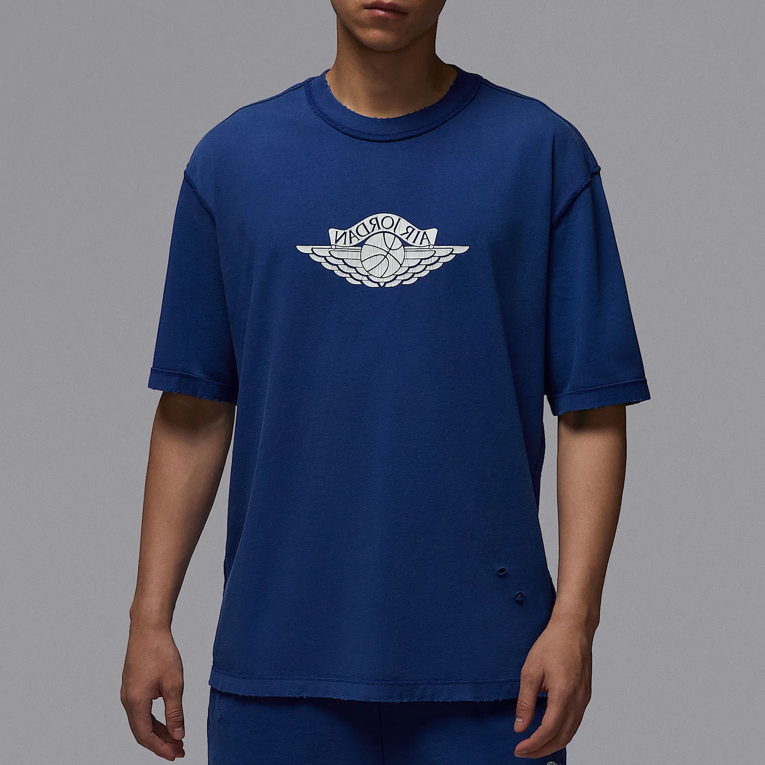 

Nike genuine JORDAN Men's Retro Breathable Knit Sport Short Sleeve IB3131-485