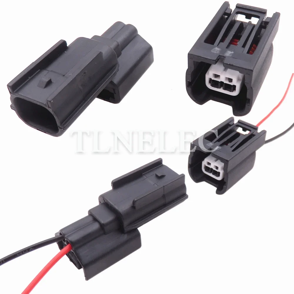 2 Pin Way Car Fog Light Sealed Socket With Wires Automobile Male Female Wiring Cable Sockets 7282-2090-30 7283-2090-30