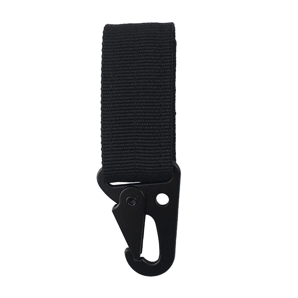 Fly Fishing Waders Buckle Set, Fishing Equipment, Hanging Fishing Tools Aluminium Alloy Nylon Buckle and Plastic Spring Line