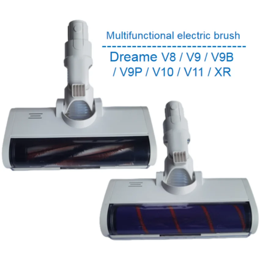 Cabezal de cepillo eléctrico de suelo para Dreame V8/ V9 /V9b/ V9P/V10/V11/XR, repuestos de rodillo absorbente de polvo inalámbrico de mano, nuevo