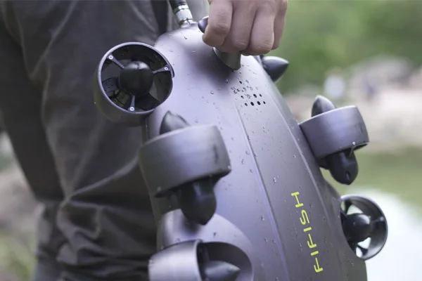 Controllo app Robot subacqueo Video HD 4k 360 gradi Mobilità omnidirezionale subacquea