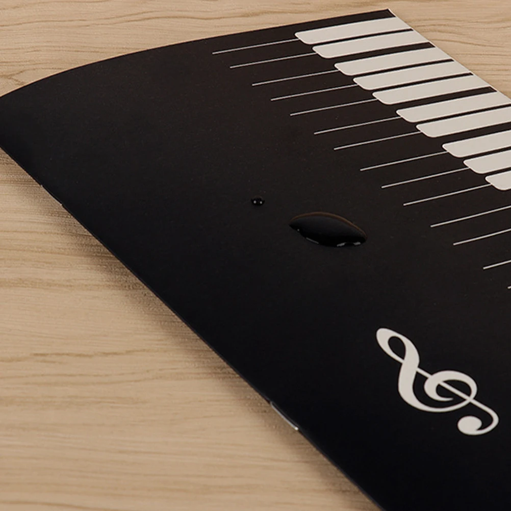 

3pcs Music Composition Notebook Portable Staff Notebook For Guitar Piano Stave Notes Reusable Paper Notation Book Chord Sheets