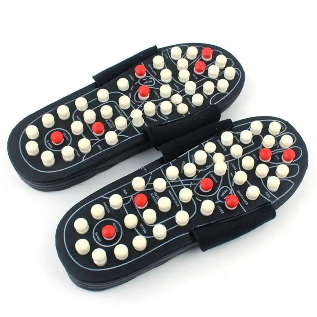 Reflexology Sandals Non-Slip Foot Massage Slippers For Women Men Elderly