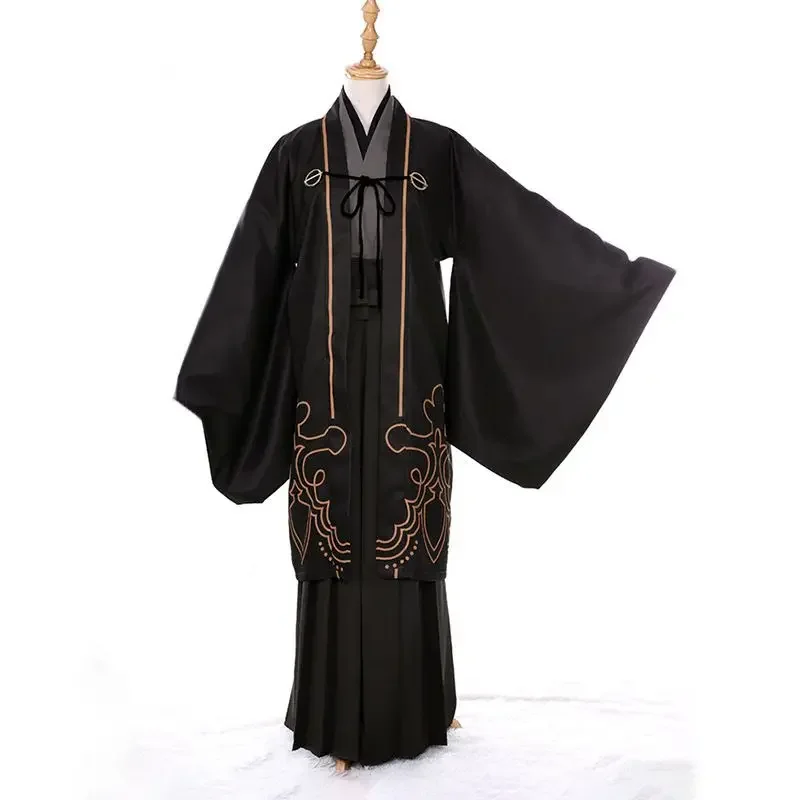 Nier Automata-Disfraz de Yorha 2B 9S para hombre y mujer, ropa de Cosplay de Anime, Kimono, Holloween, uniformes negros geniales para fiesta, traje DOUJIN