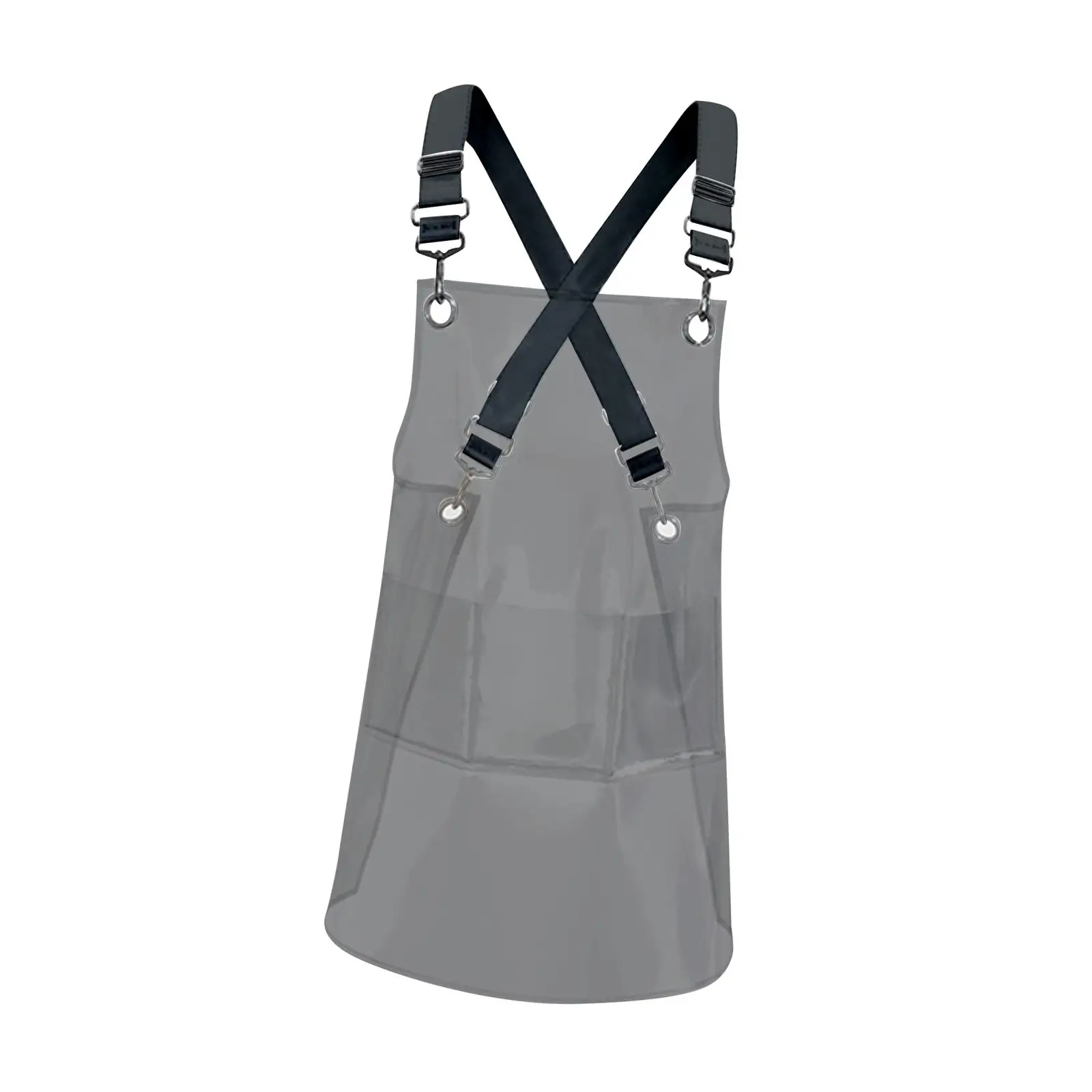 Transparent Apron TPU Apron Gardening Adjustable Straps Kitchen for Men Women Fashion Hair Stylist Accessories Oilproof Apron