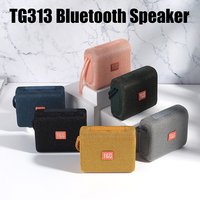 TG313 Mini Portable Riding Bluetooth Speaker Soundbar Boombox Outdoor Loudspeaker Support TWS/U Disk/TF Card FM Radio