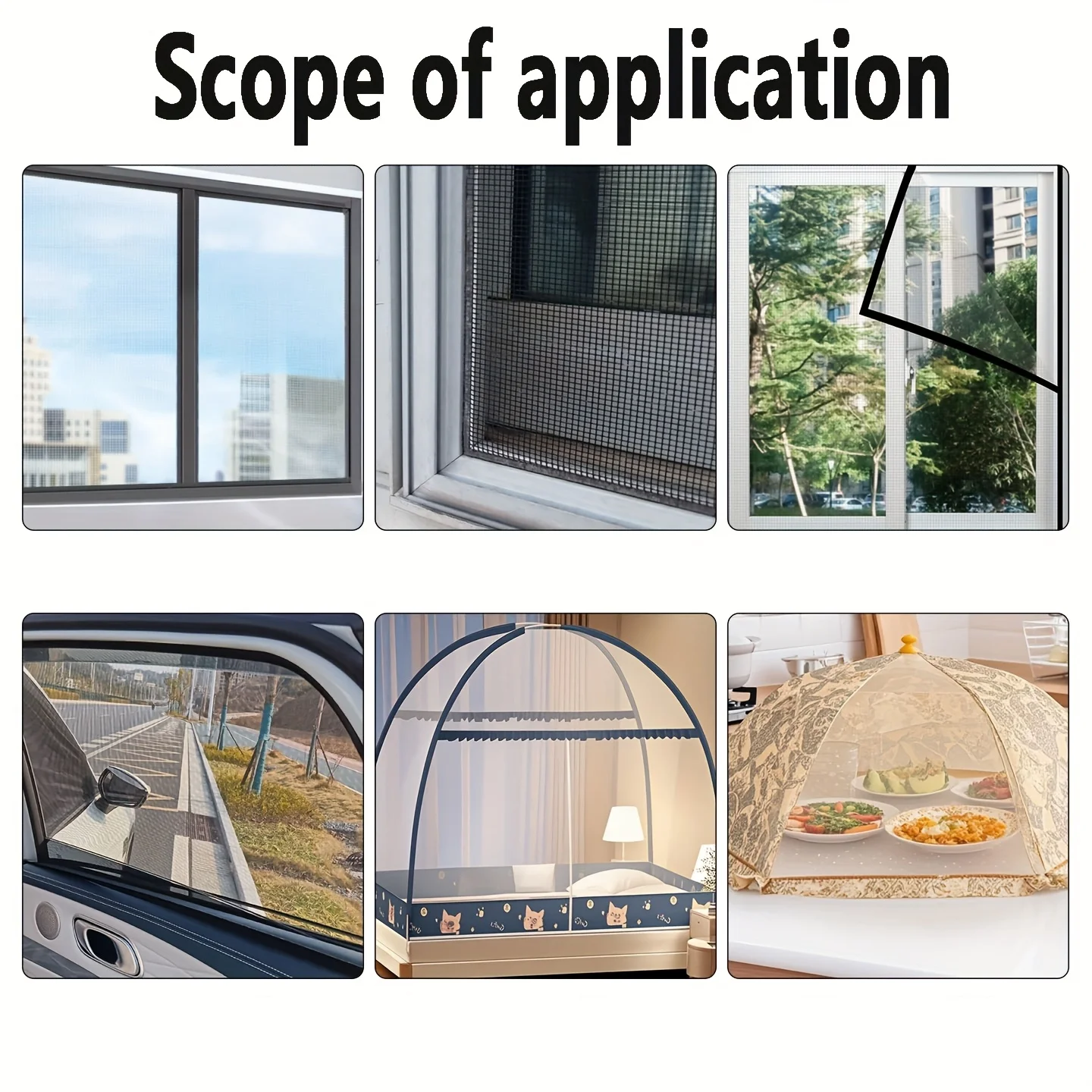 22cm Self-Adhesive Insect Screen Repair Tape Metal Mesh Patch for Temporary Mosquito Proofing Window Door Screen Fix