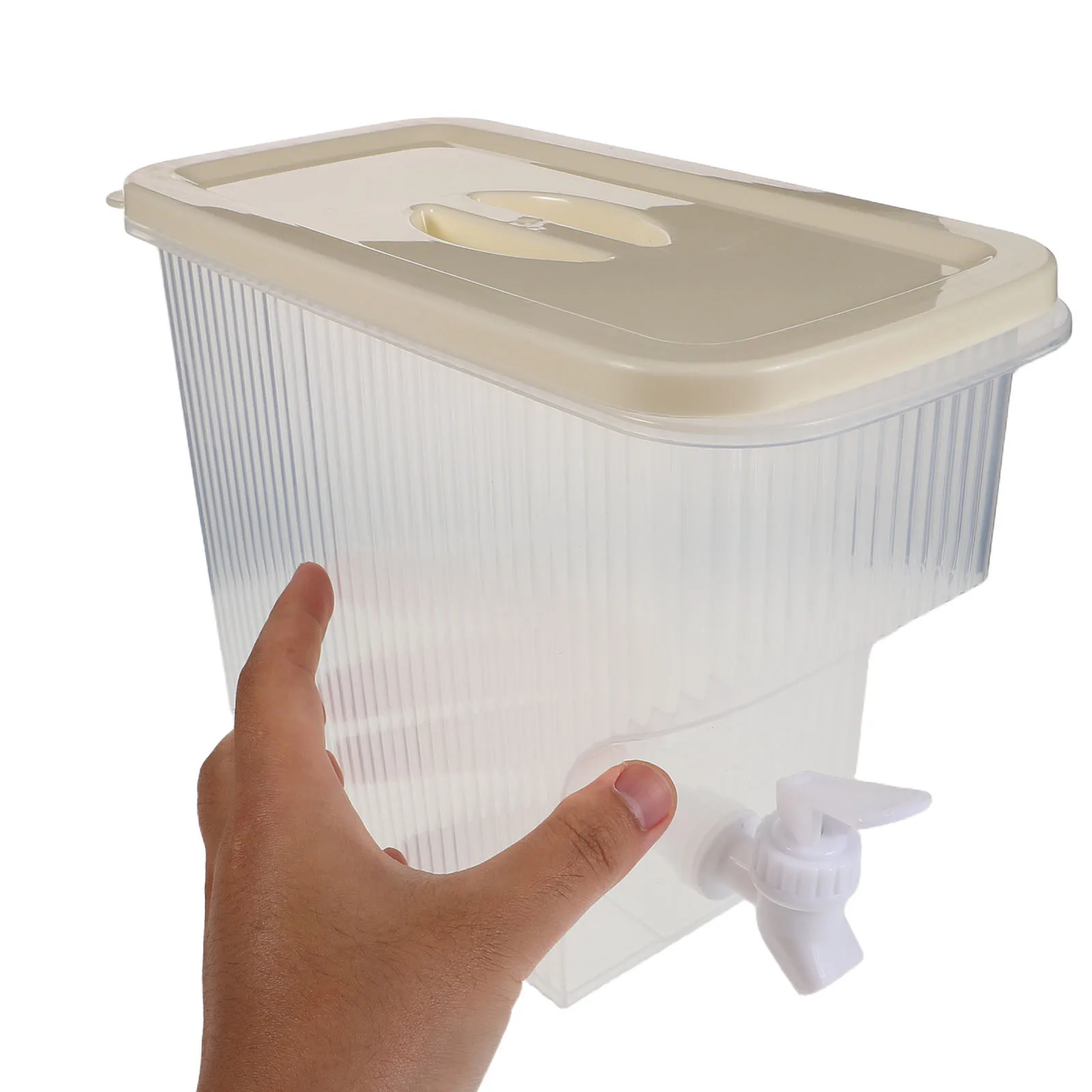 Dispensador de agua con infusión de frutas de 2,5l, contenedor de bebidas de plástico para nevera, bebidas frías, té helado, jugo, limonada, uso doméstico para fiestas