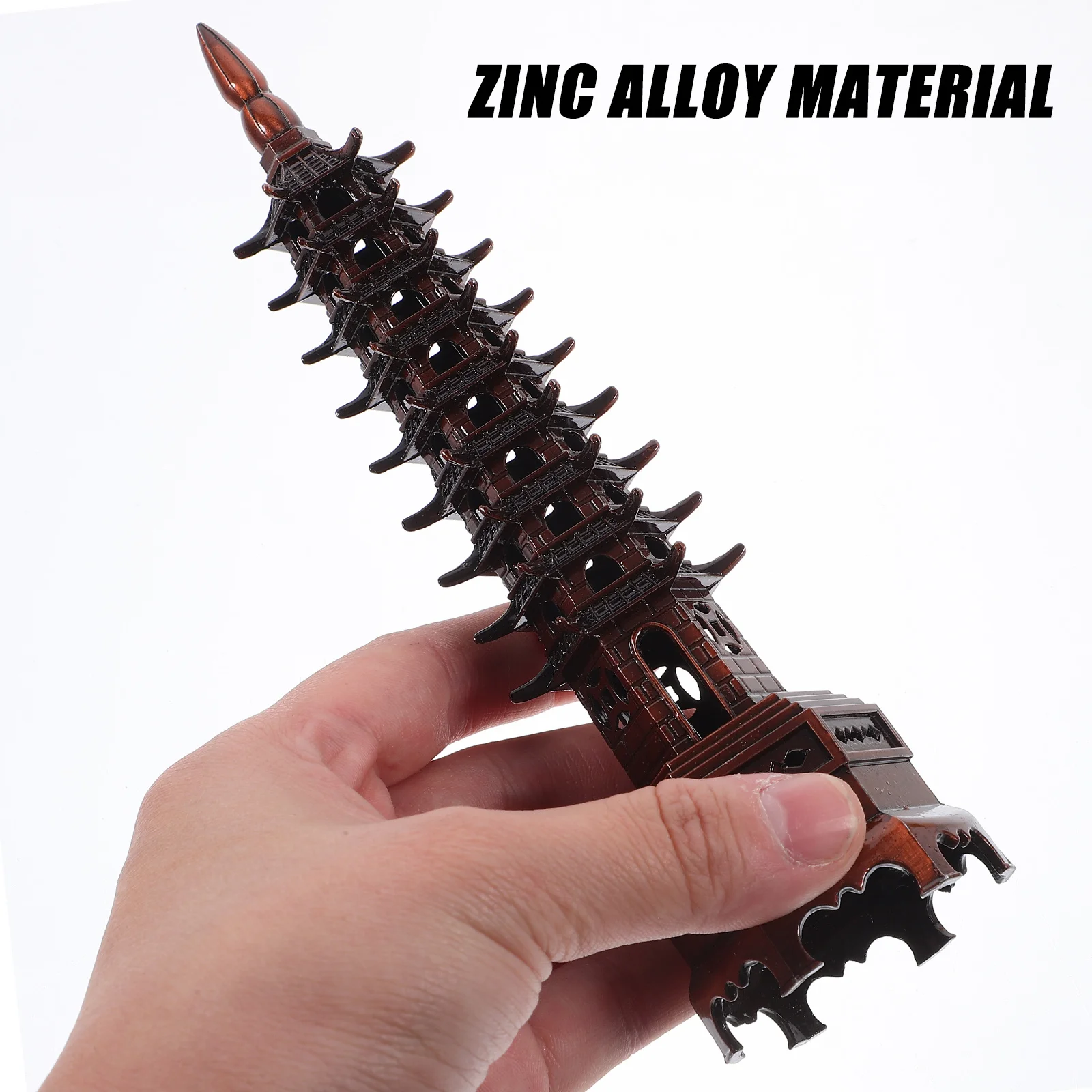 

3Pcs Wenchang Pagoda Decoration Desktop Tower Craft Home Study Office Feng Shui Table Ornament Bar Bedroom Decor