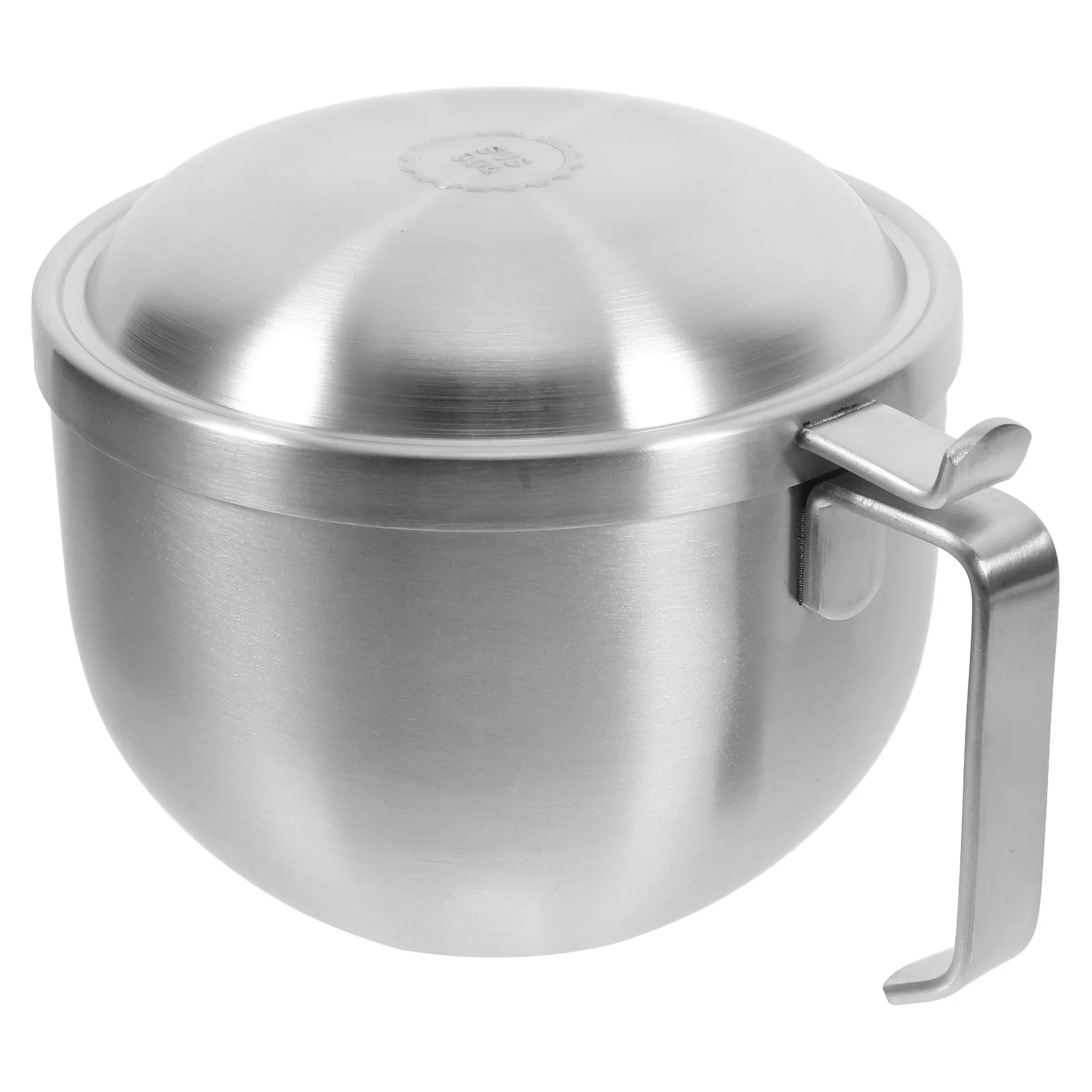 وعاء غداء من الفولاذ المقاوم للصدأ سعة 1200 مل، حاوية طعام معكرونة خفيفة الوزن، وعاء أرز بغطاء للاستخدام في بار المطبخ أثناء السفر #2