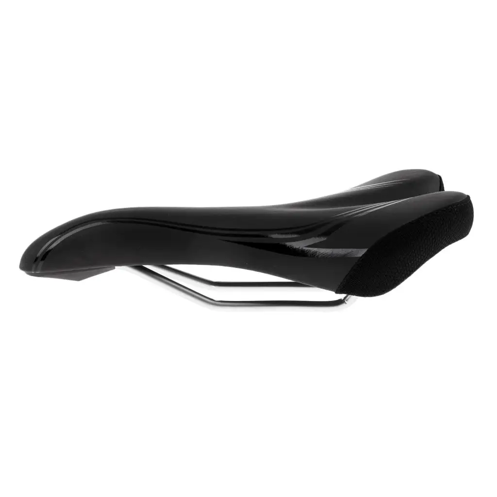 Breatheable Curve Shape Bike Saddle High Elastic Soft Road/Mountain Racing Bike Saddle Seat