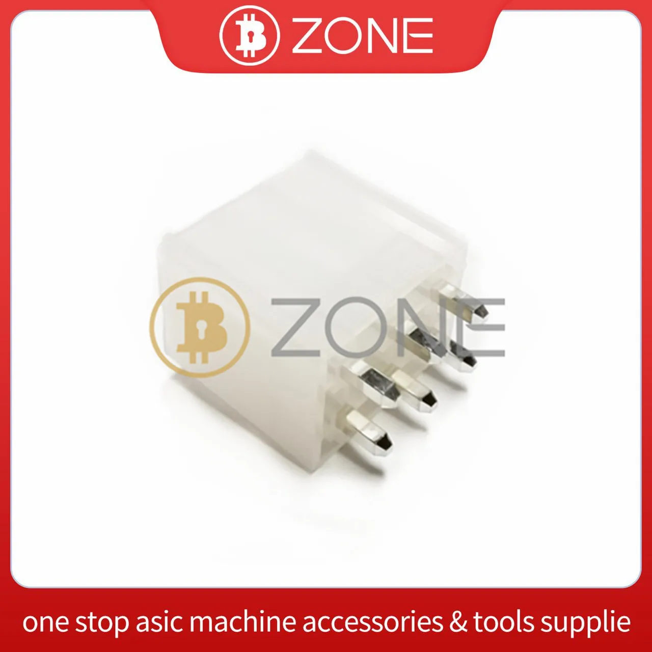 

Good Price 50Pcs 6Pin Control Board Power Socket Straight Pin Looper for Asic Miner Antminer S9 S9K S9J L3 DR3 T9 Z11 Z9 B7 X3