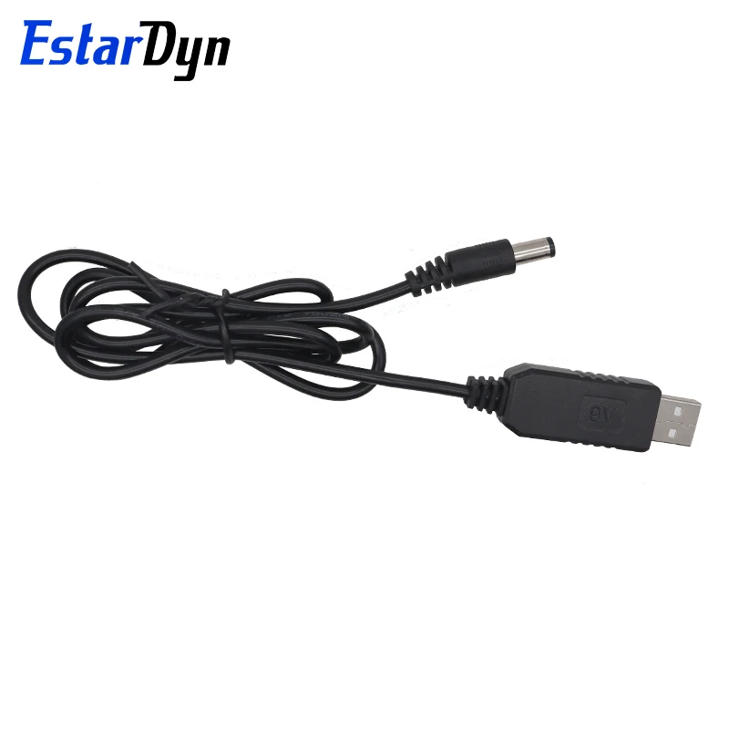 Estardyn USB Power Boost Line DC 5V to DC 9V / 12V Step UP Module USB Converter Adapter Cable 2.1x5.5mm Plug