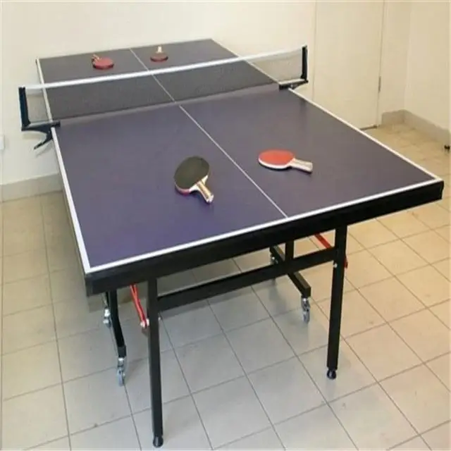 Factory Direct Professional Standard Indoor Table Tennis Table Set Indoor Usepromote sales