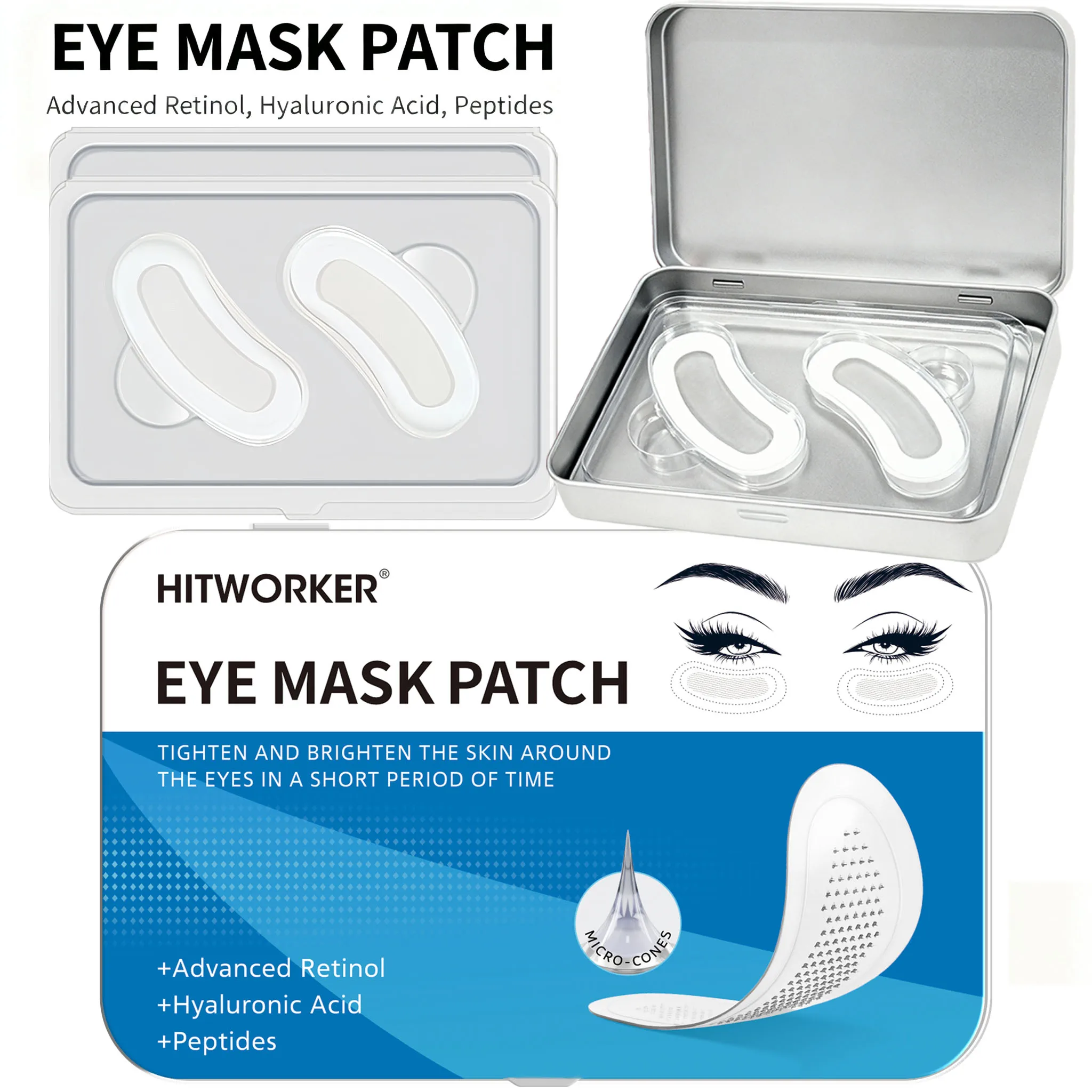 Precision Skincare Deep Cleansing Hydrogel Patches with Micro-Needles ≤0.25mm, Skin-Friendly for Daily Makeup & Social Occasions