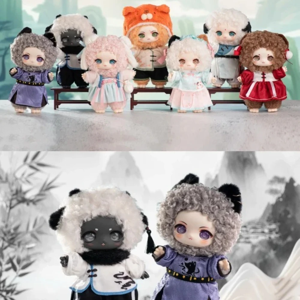 حقيقية ناجي الوحش الأنهار والجبال سلسلة رومانسية أفخم صندوق أعمى Kawaii عمل الشكل لطيف أنيمي دمية فتاة هدية عيد ميلاد