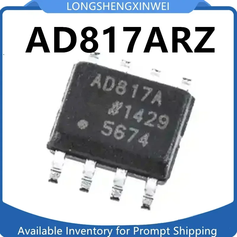 1PCS New AD817ARZ AD817AR Silk Screen AD817A SOP-8 Original Operational Amplifier