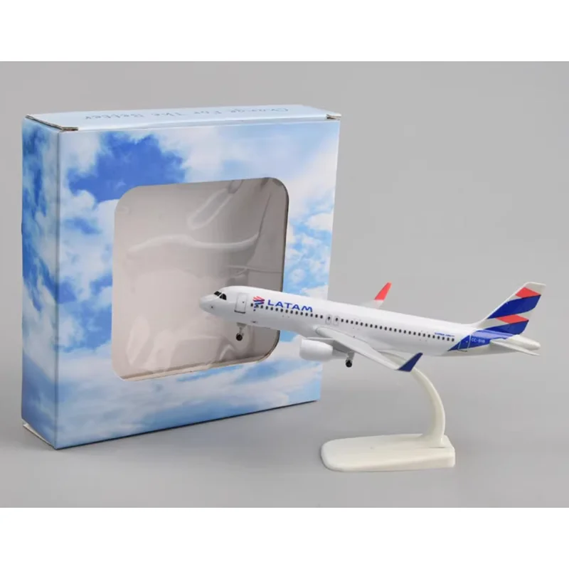 

Литой под давлением масштаб 1/400, чилийский ладам, авиационный сплав A320, имитация модели пассажирского самолета, коллекция, подарок