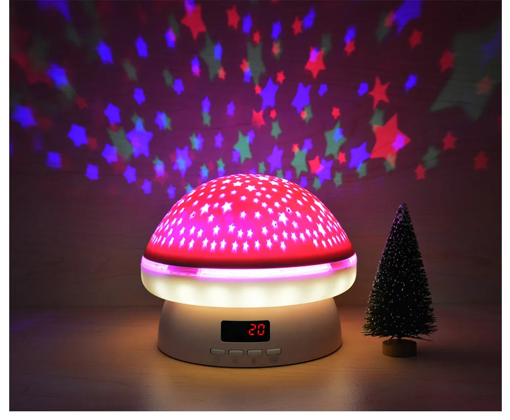 Proiettore a luce notturna Star Moon con Timer di controllo remoto proiettore a 3 livelli rotante a 360 gradi per regali per bambini