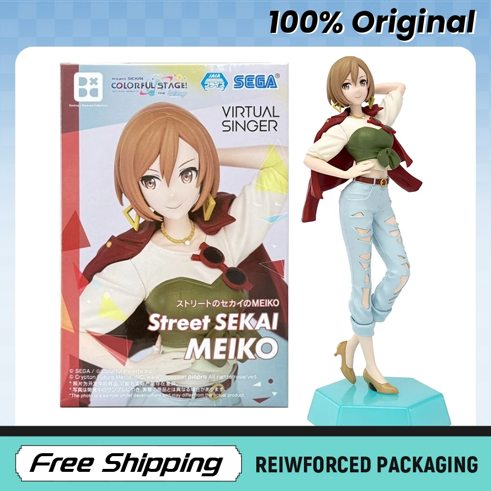 在庫ありセガデスクトップ-x-デコレートコレクション初音ミクストリートセカイメイコアニメフィギュアモデルオリジナルおもちゃギフト収集