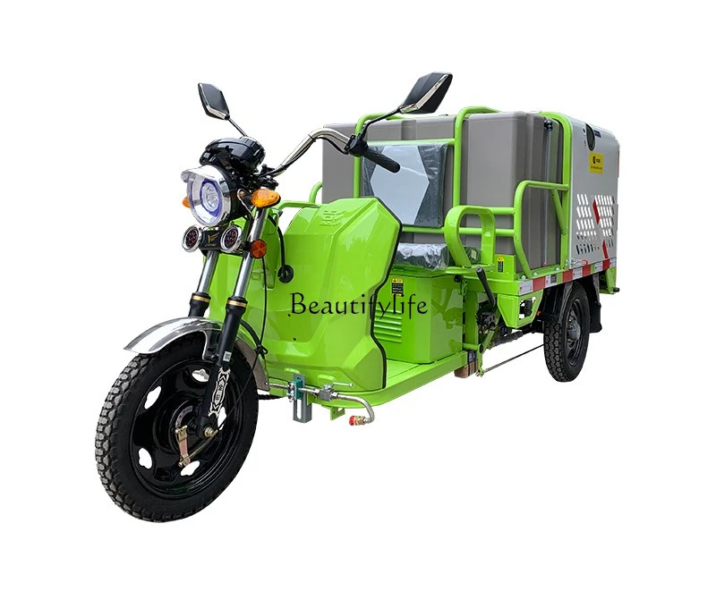 3Municipal Sanitation Pavement Stain Cleaning Vehicle Multifunctional Electric High Pressure Washing