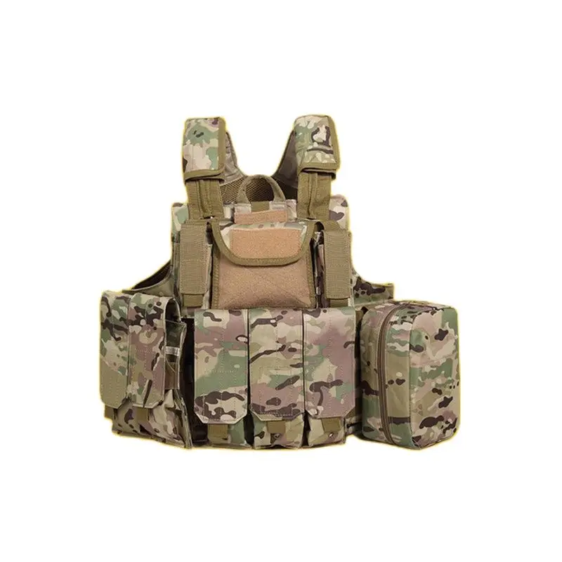 Wolf Warrior Is Equipped With The Same Ghost Heavy Tactical Vest And American Camouflage Special Combat Protective Vest