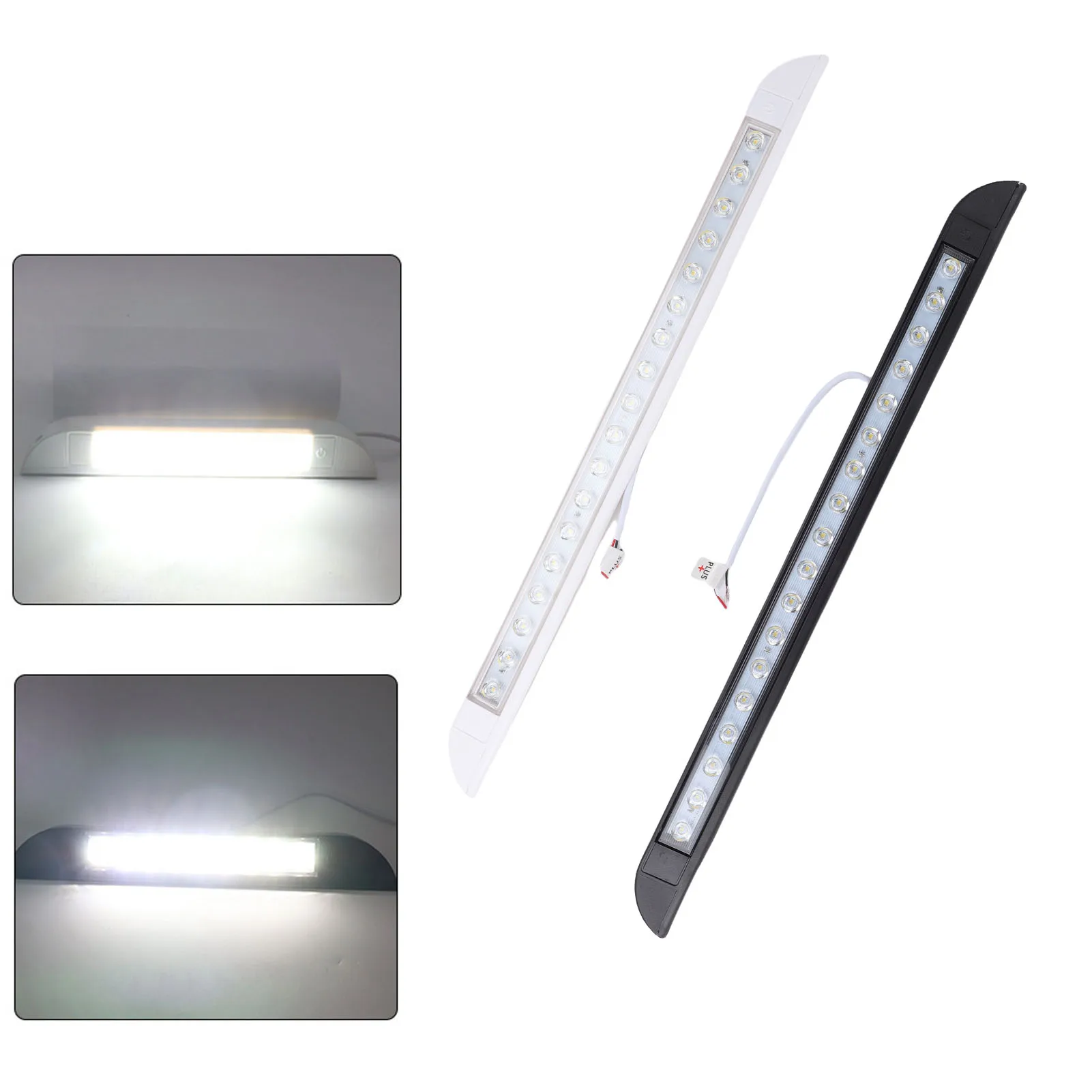 

20-дюймовый светодиодный тент для автофургона, светильник для крыльца, 6000K, охлаждающий угол наклона, светильник для грузовика, прицепа, кемпинга, автомобиля