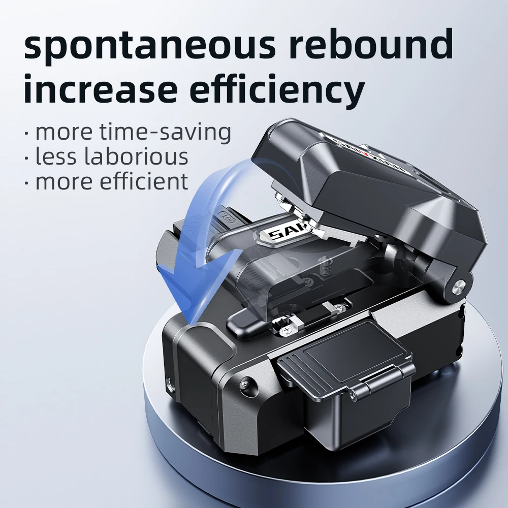 SAIVXIAN, M9 1단계 자동 고정밀 광섬유 스케일러 커터 광섬유 스플라이서 커터