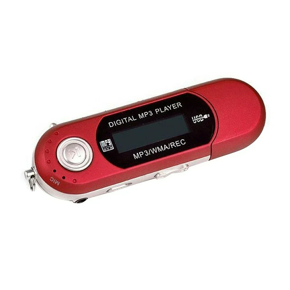

High Quality Useful Practical MP3 Small USB 2.0 W/ Screen Memory Parts Replacement 1.2 In Display 8.5*3*1cm 8GB
