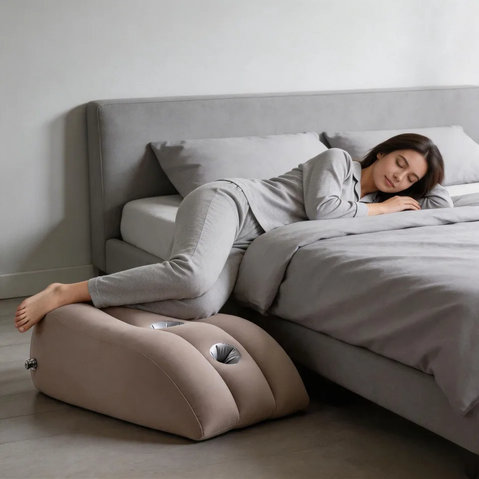inflatable Wedge Pillow-leg Lift Elevation Pillow For Home Travel Marine Pattern Body Support Deep Sleep Foot Rest Bed Cushion image 2